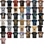 Digital Printing 3D Short-sleeved T-shirt