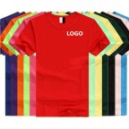 Solid Color Blank Advertising T-shirt