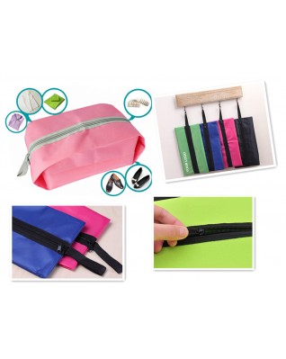 Portable Nylon Foldable Shoes Bag