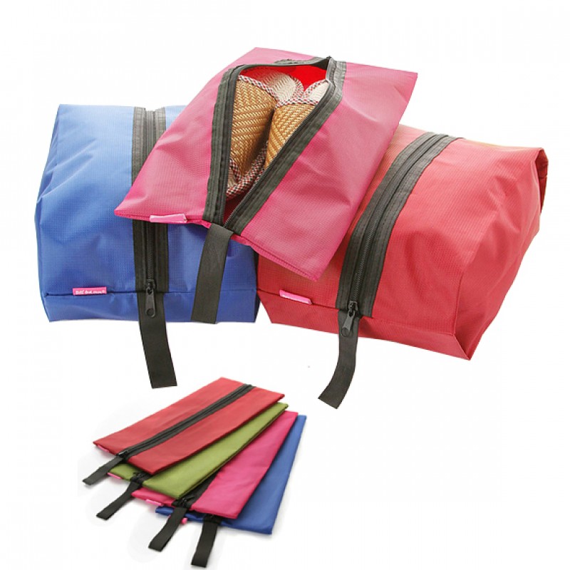 Protable travel shoe bag