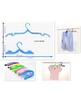 Translucent Foldable Clothes Hanger