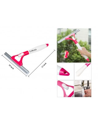 Window Cleaning Squeegee With Spray
