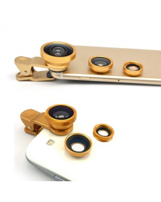 3 in 1 Fisheye Magnifier Lens