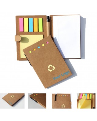 Notebook with ball pen, 