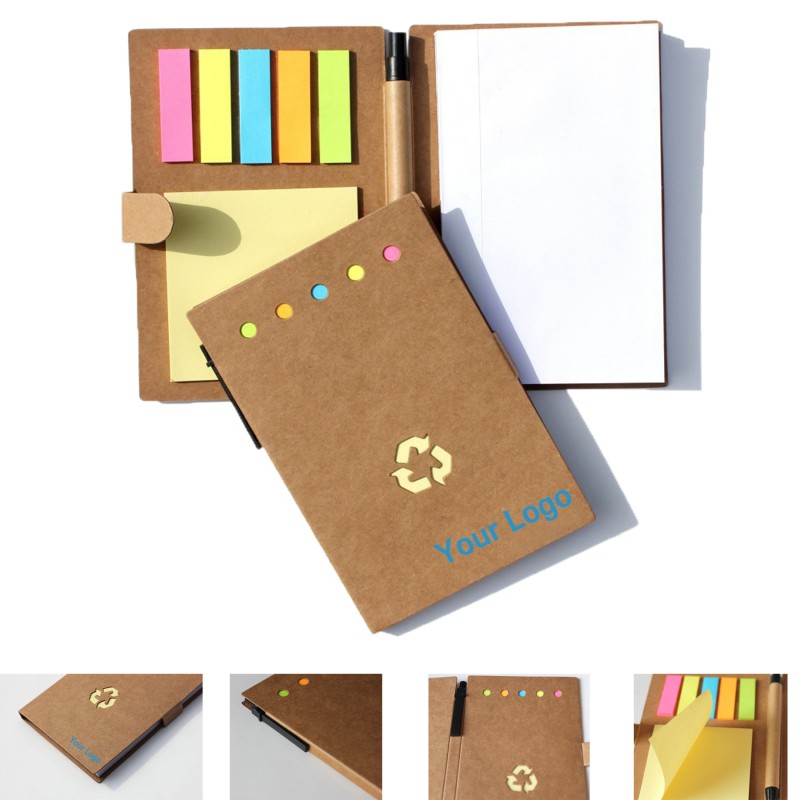 Notebook with ball pen, 
