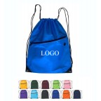 Drawstring Sportpack With Zipper