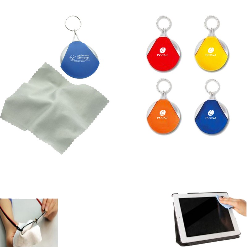Cleaning Cloth with Keyring
