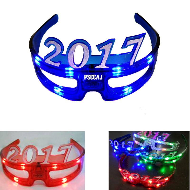 2017 LED Flashing Light-Up Glasses