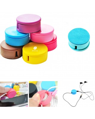 Earphone Cable Cord Organizer with Screen Cleaner