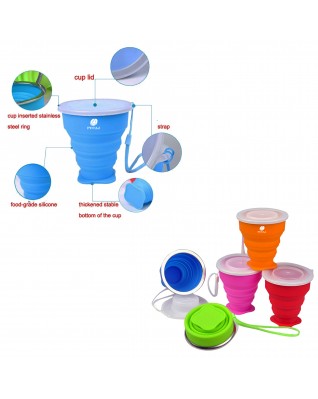 Silicone Foldable Travel Cup