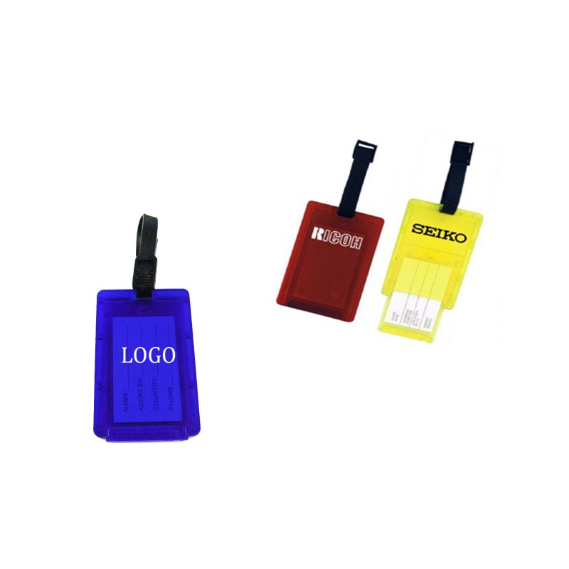 PVC baggage tag