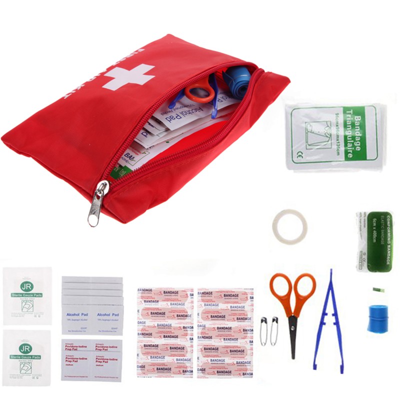 Emergency First Aid Kit Pouch  Bag