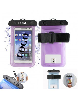 PVC Waterproof Phone Pouch Bag Holder with Arm band