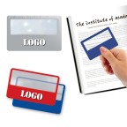 Credit card magnifier