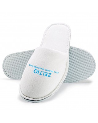 Unisex Closed Toe Hotel Slippers