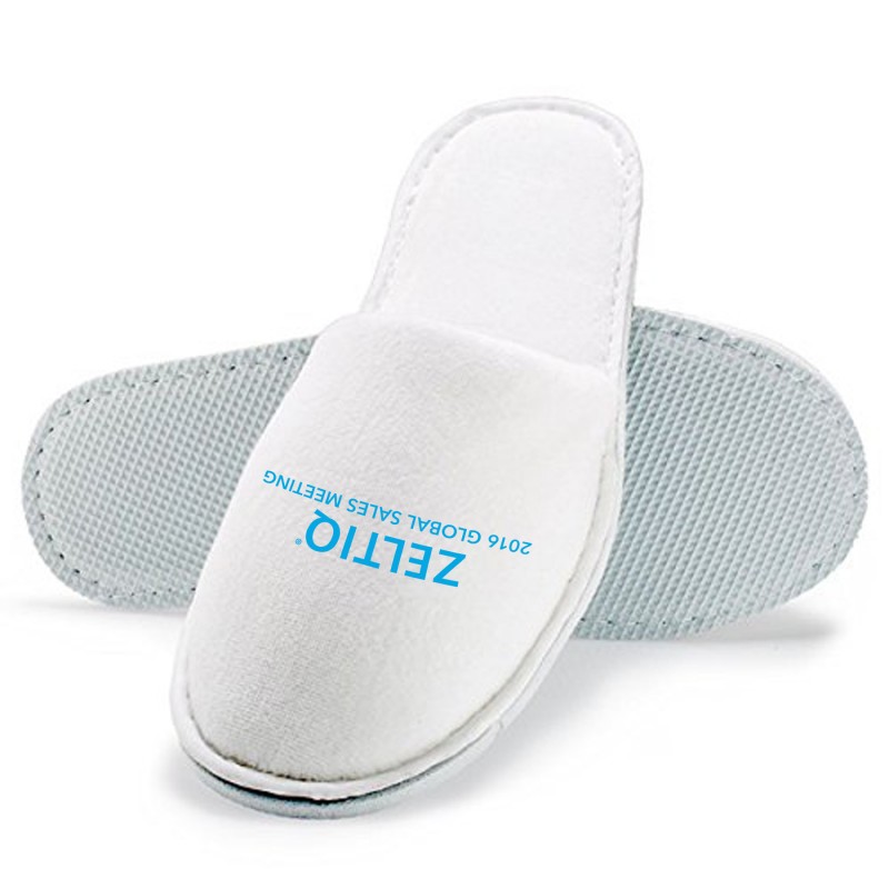 Unisex Closed Toe Hotel Slippers