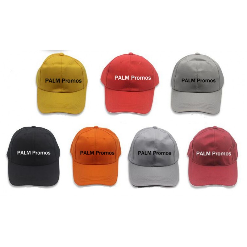 Twill Cotton Peaked Cap