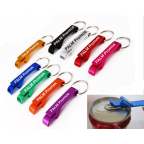 Aluminium Bottle Opener Keyring