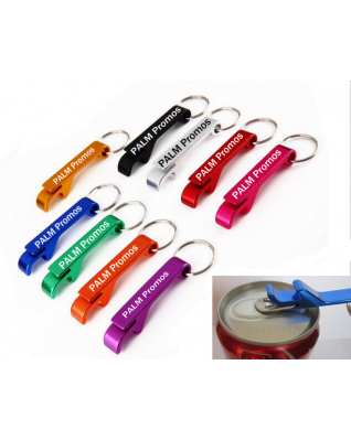 Aluminium Bottle Opener Keyring