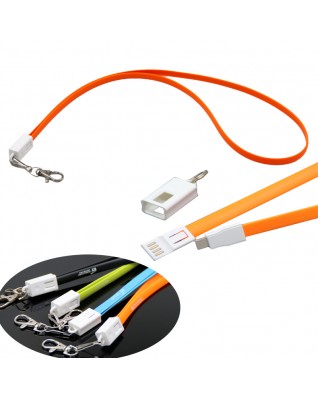 Data Cable Lanyard for Android IOS