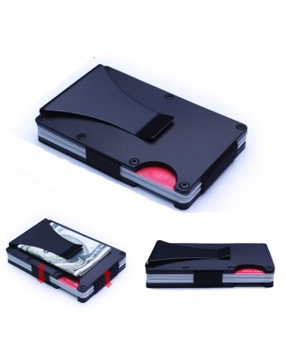 Metal Aluminum Money Clip Purse/Metal Aluminum Cash Clip Wallet Card Case