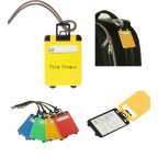 Suitcase Shaped Plastic Luggage Tag