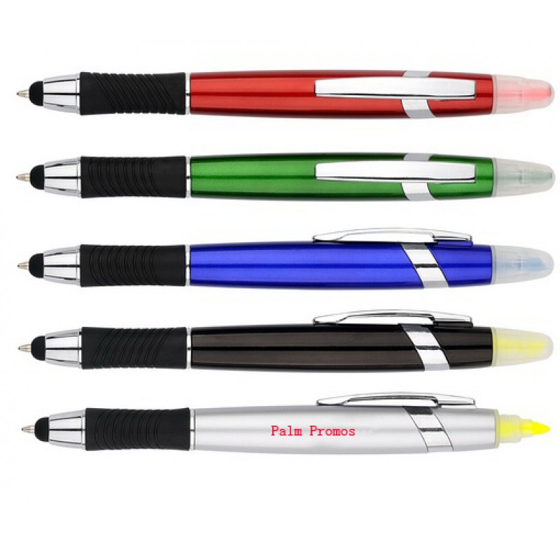 3-in-1 Stylus Ballpoint Pen/Highlighter