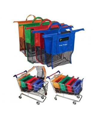 Grocery Cart Shopping Trolley Bags Sets