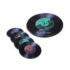 Silicone Record Coasters