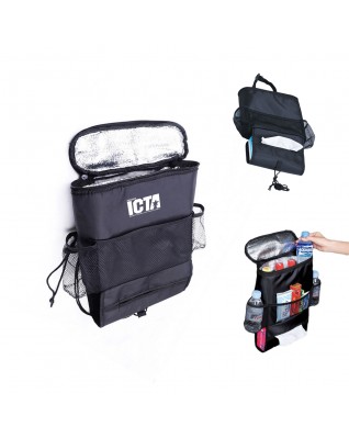 Car Seat Back Organizer Cooler Bag