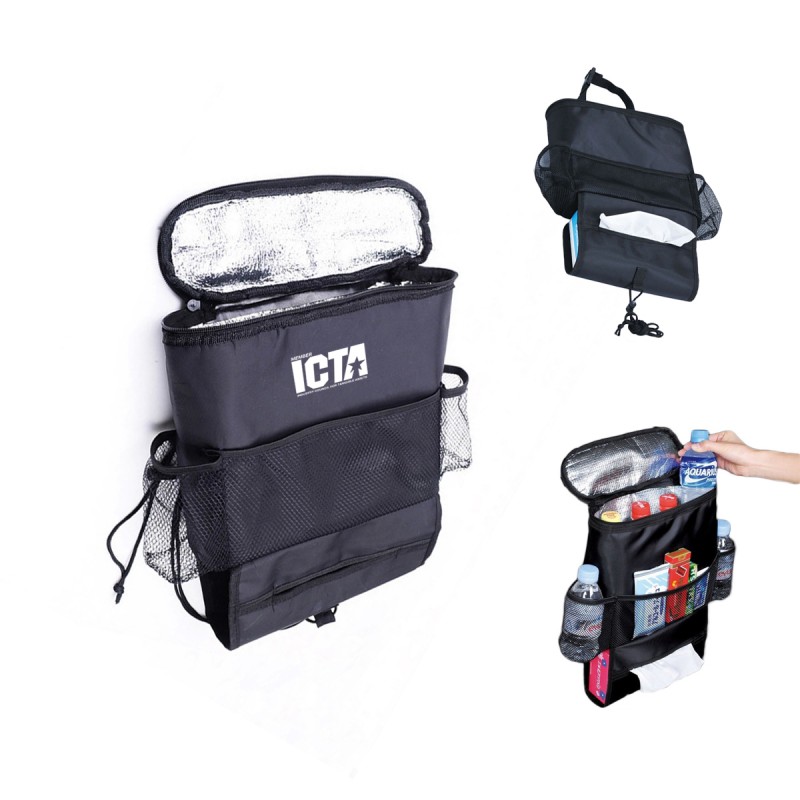 Car Seat Back Organizer Cooler Bag