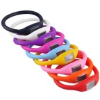 Silicone Wristband Pedometer Step Counter 