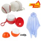Rain Poncho In A Ball Plastic