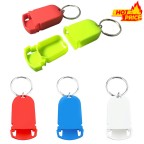 Mini Pill Holder Keychain 1.875" W x 1.125" H x .5" D