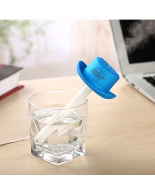 Mini Portable Bottle Cap Air Humidifier With USB Cable For Office Home