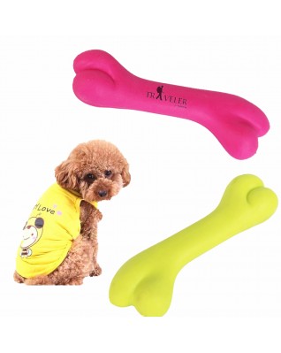Dog Chew Toys Tough Silicone Bone Toys For Training Dog Chew Toys Tough Silicone Bone Toys For Training
