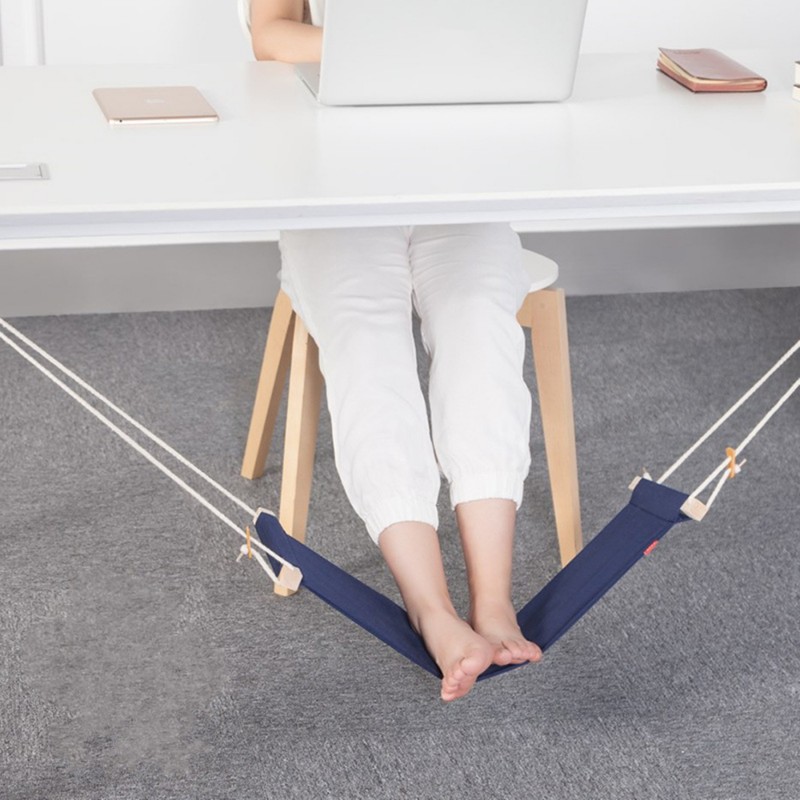 Mini Adjustable Office Foot Rest Foot Hammock 