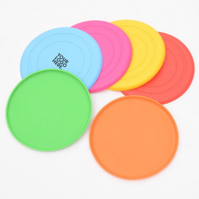 Soft Pet Frisbee Flying Discs Flyer Pet Dog Training Toys