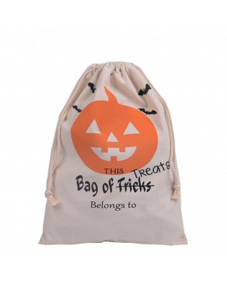 Drawstring Bag Hallowmas Folding Backpack 