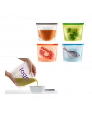 Silicone Food Sealed Storage Bags