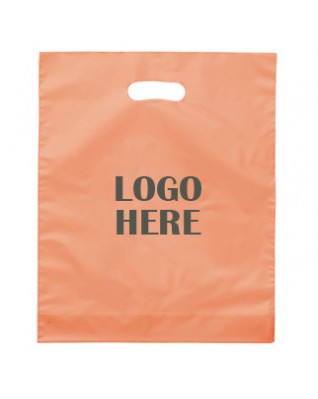 Frosted Die Cut Bags-12 x 15 x 3