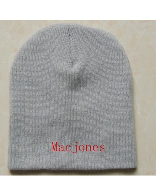 Pure Color Knit Beanie