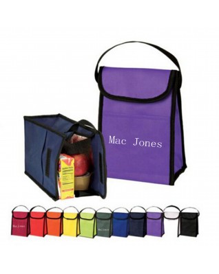 Non-wonven Insulated Lunch Tote Bag - Roll Top Lunchbox