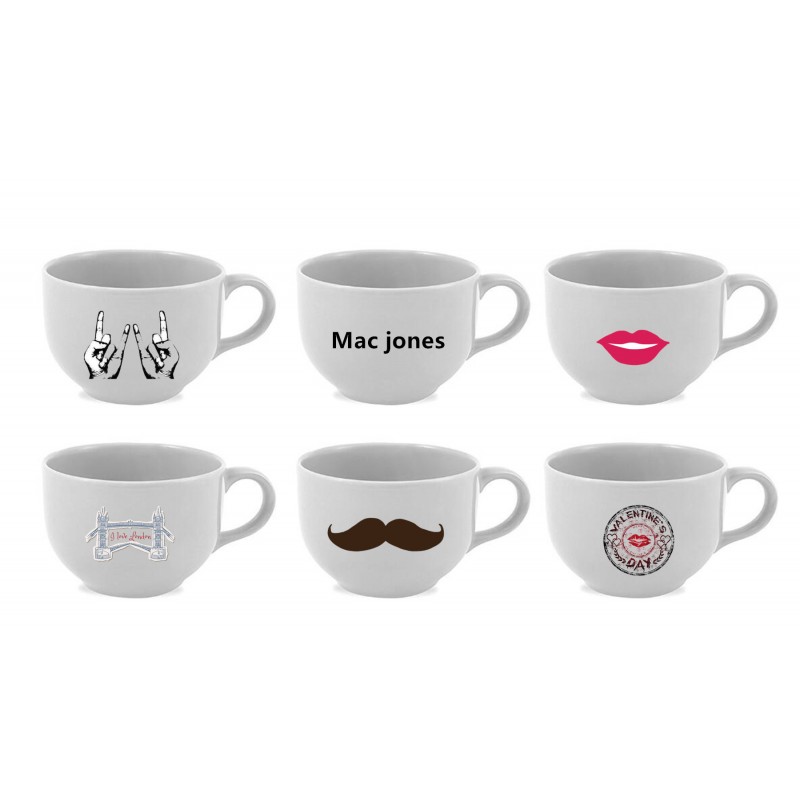 14OZ. Latte Mugs