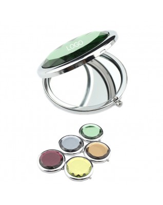 Shiny Round Compact Mirror