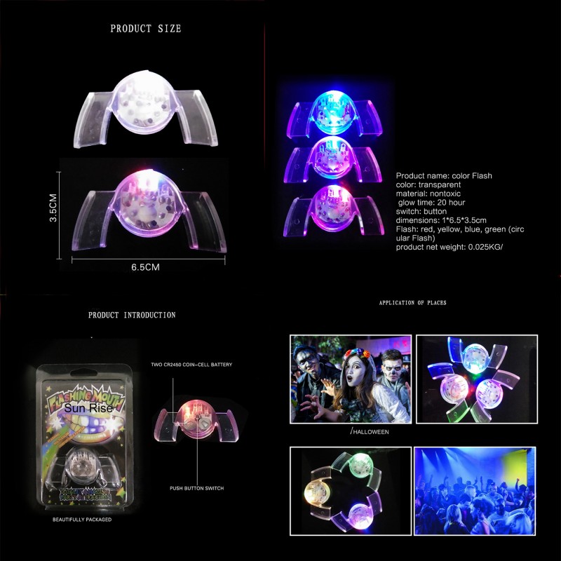 LED Party Teeth Braces