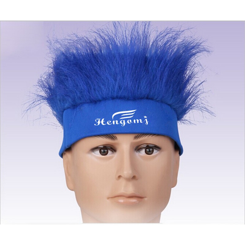 Popular Crazy Football Basketball Baseball Fan Wigs