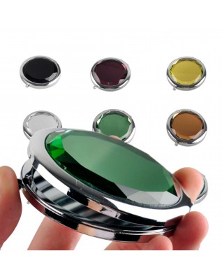 Portable folding mirror