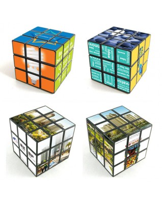 Full Color Process  Puzzle Cube