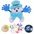 Led Christmas Plush Brooch